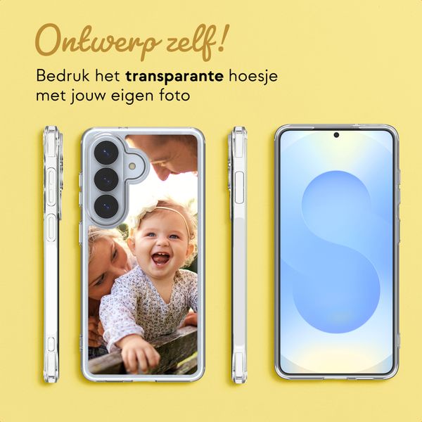 Ontwerp je eigen Clear Case Samsung Galaxy S26 Plus - Transparant