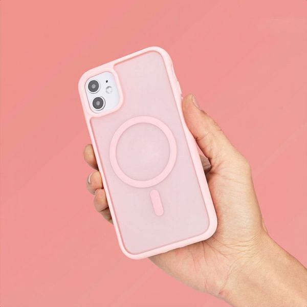 imoshion Colour Guard Back Cover with MagSafe Apple iPhone 11 - Light Pink