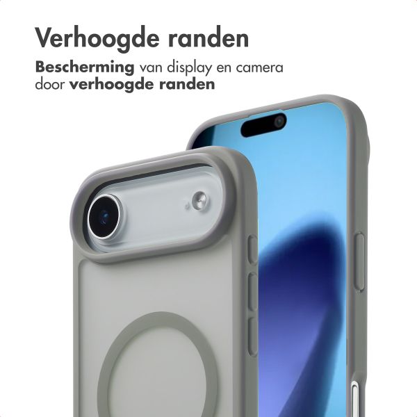 imoshion Color Guard Backcover met MagSafe Apple iPhone Air - Grijs