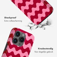 Selencia Vivid Tough Backcover met MagSafe iPhone 15 Pro Max - Wave Vibes Lipstick