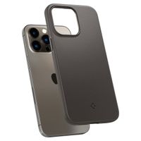 Spigen Thin Fit Backcover Apple iPhone 14 Pro Max - Grijs