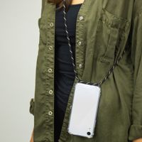 imoshion Transparante Backcover met koord Samsung Galaxy A52(s) (5G/4G) - Zwart & Goud