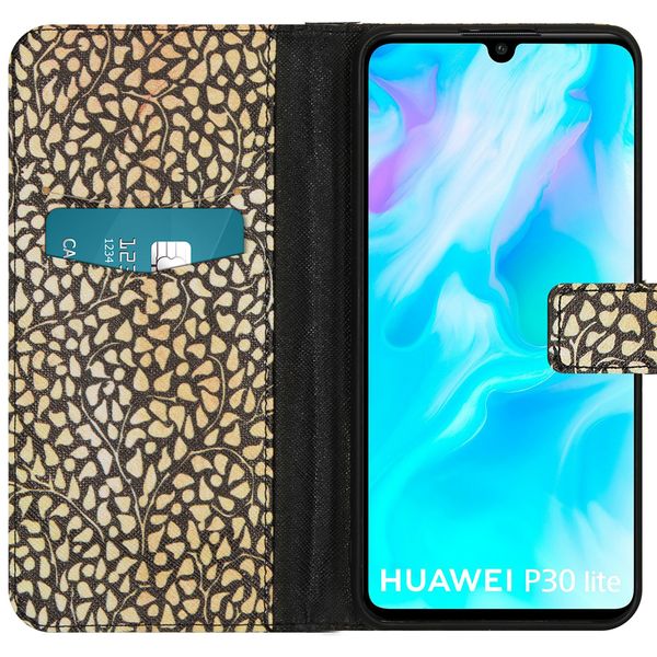 imoshion Design Softcase Bookcase Huawei P30 Lite - Allover de Luxe