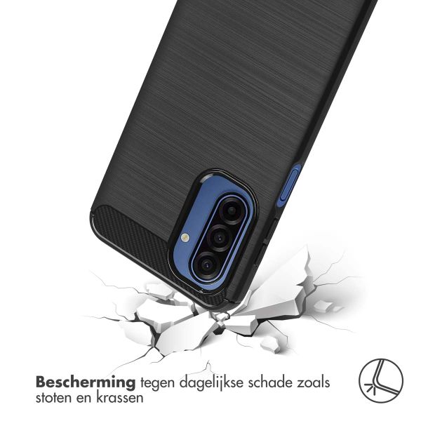 imoshion Brushed Backcover Samsung Galaxy A17 - Zwart