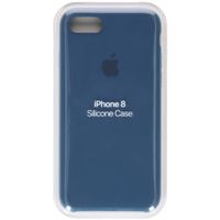 Apple Silicone Backcover Apple iPhone SE (2022 / 2020) / 8 / 7 - Blue Cobalt
