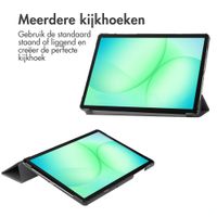 Accezz Trifold Bookcase Samsung Galaxy Tab A11 Plus - Zwart