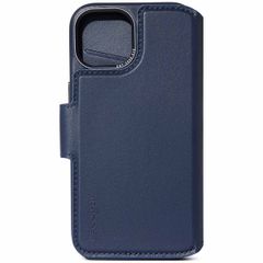 Decoded 2 in 1 Leather Detachable Wallet Apple iPhone 15 - Donkerblauw