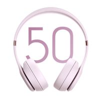 Beats Solo 4 Draadloze Koptelefoon - Cloud Pink