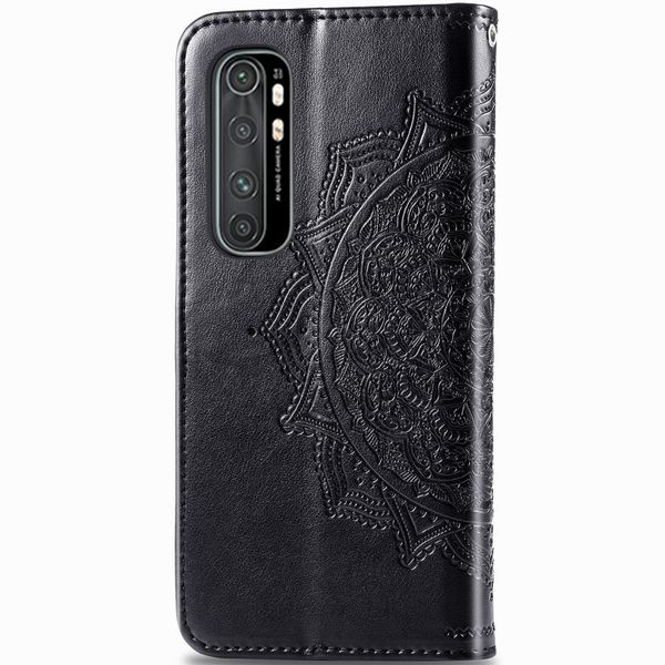 Mandala Bookcase Xiaomi Mi Note 10 Lite - Zwart