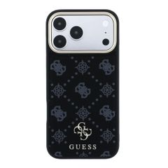Guess 4G Metal Logo Backcover MagSafe Apple iPhone 18 Pro Max / 17 Pro Max - Black