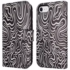 imoshion Design Bookcase Apple iPhone SE (2022 / 2020) / 8 / 7 / 6(s) - Black And White