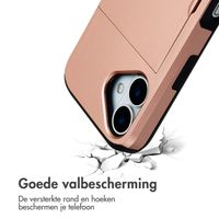imoshion Backcover met pasjeshouder Apple iPhone 17 - Rosé Goud