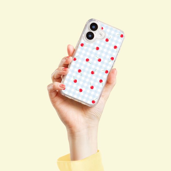 imoshion Design hoesje Samsung Galaxy A56 - Cherry Check