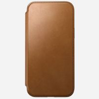 Nomad Modern Leather FolioBookcase Apple iPhone 15 Pro Max - English Tan