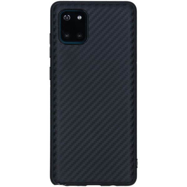 Carbon Softcase Backcover Samsung Galaxy Note 10 Lite