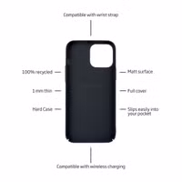 Holdit Slim Case Apple iPhone 14 / 13 - Zwart