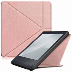 imoshion Vouwbare Bookcase Kobo Libra 2 / Tolino Vision 6 - Rosé Goud