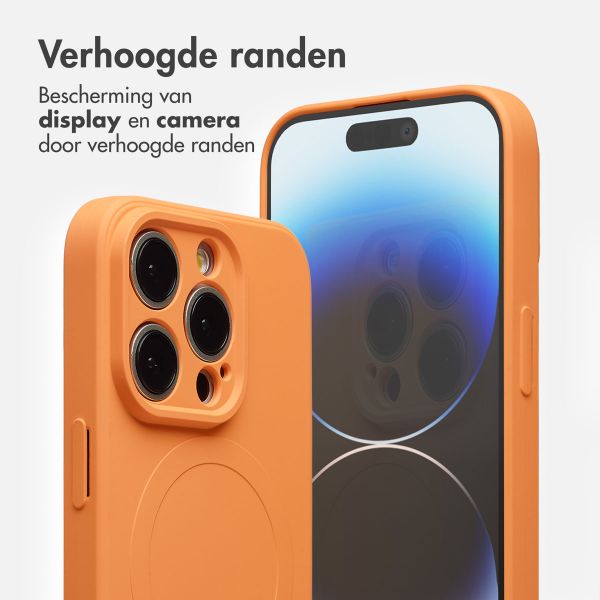 imoshion Color Backcover met MagSafe Apple iPhone 14 Pro - Neon Orange