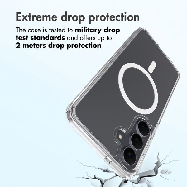 Accezz Xtreme Impact Back Cover with MagSafe Samsung Galaxy S26 FE - Transparent