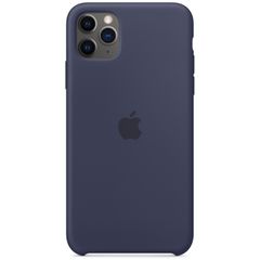 Apple Silicone Backcover iPhone 11 Pro Max - Midnight Blue