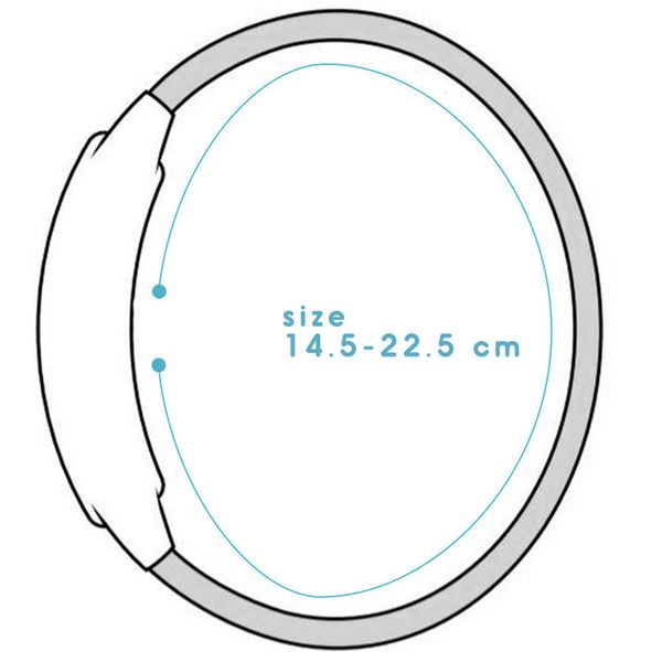 imoshion Milanees magnetisch bandje Fitbit Versa 4/ 3 / Sense (2) - Zilver