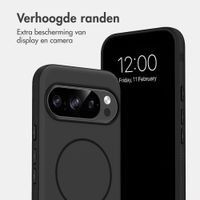 imoshion Color Backcover met Thin MagSafe Ring Google Pixel 11 / 11 Pro / 10 / 10 Pro - Zwart