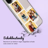 Gepersonaliseerd hoesje met filmrol N°1 iPhone 16 - Transparant