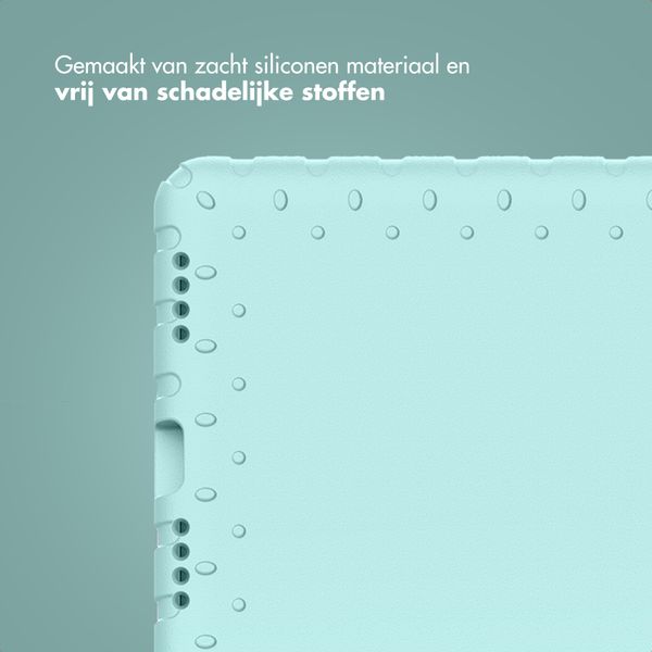 imoshion Kidsproof Backcover met handvat Apple iPad 11 (2025) 11 inch A16 / iPad 10 (2022) 10.9 inch - Soft Blue