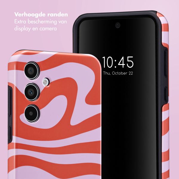 Selencia Vivid Backcover Samsung Galaxy A35 - Dream Swirl Pink