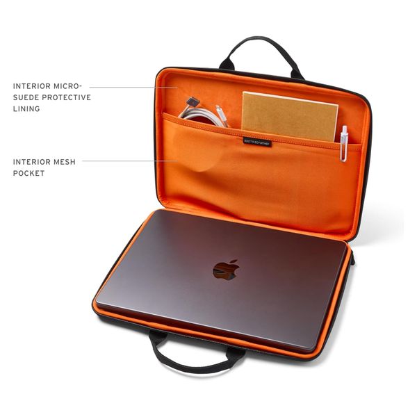 UAG Civilian Shock Laptop Hoes met Handvat 16 inch - Large - Zwart