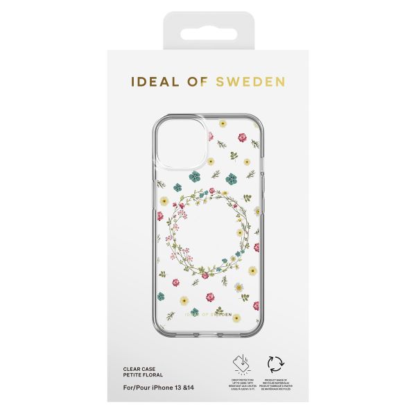iDeal of Sweden Mirror Case Apple iPhone 14 / 13 - Petite Floral