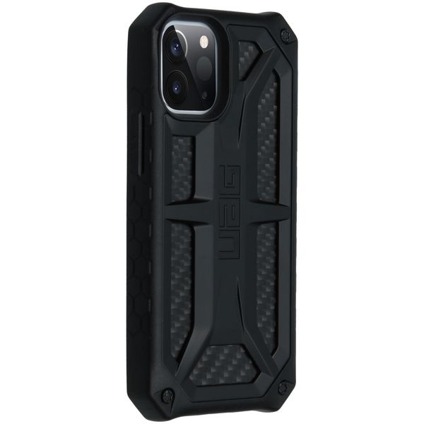 UAG Monarch Backcover iPhone 12 Mini - Carbon Fiber Black