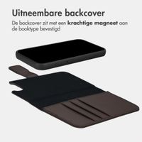 imoshion Uitneembare 2-in-1 Luxe Bookcase Apple iPhone 17e / 16e - Bruin