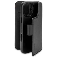 Decoded 2 in 1 Leather Detachable Wallet MagSafe Apple iPhone 16 Plus - Zwart