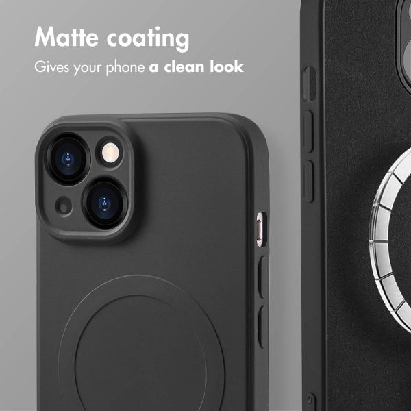 imoshion Colour Back Cover with MagSafe Apple iPhone 14 - Black