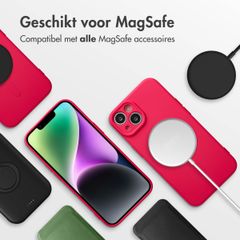 imoshion Color Backcover met MagSafe Apple iPhone 14 - Neon Pink