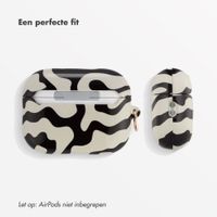 Selencia Vivid Case Apple AirPods Pro 3 - Art Wave Black