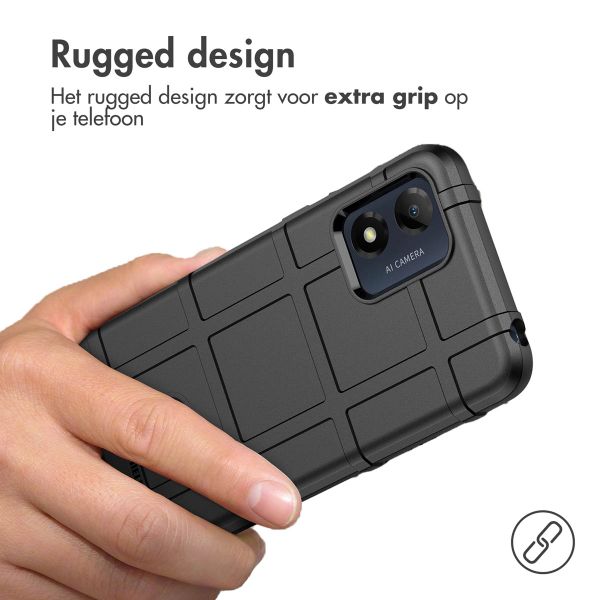 imoshion Rugged Shield Backcover Motorola Moto E13 - Zwart